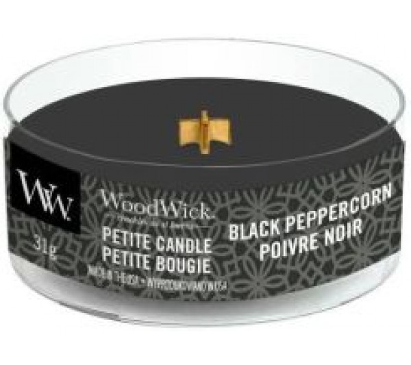 WoodWick Świeca Petite - Black Peppercorn