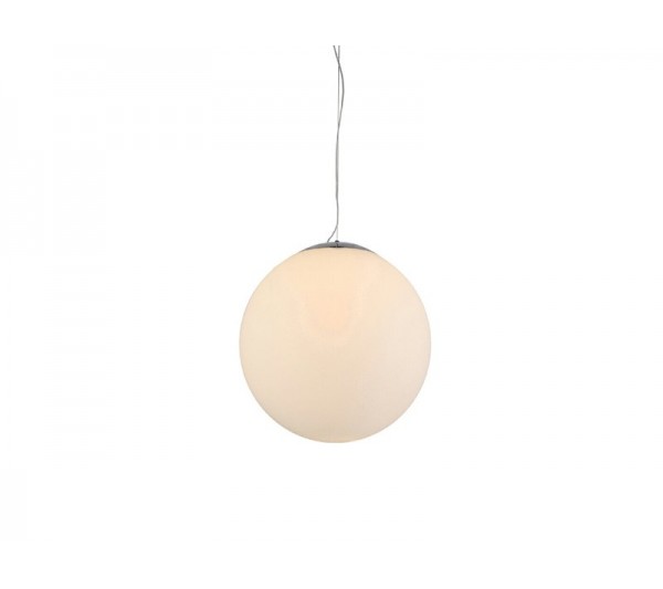 Azzardo - Lampa wisząca BALL WHITE 40