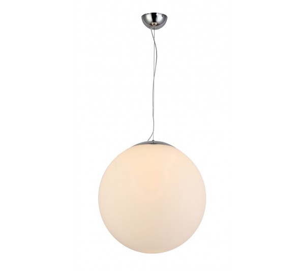 Azzardo - Lampa wisząca BALL WHITE 50