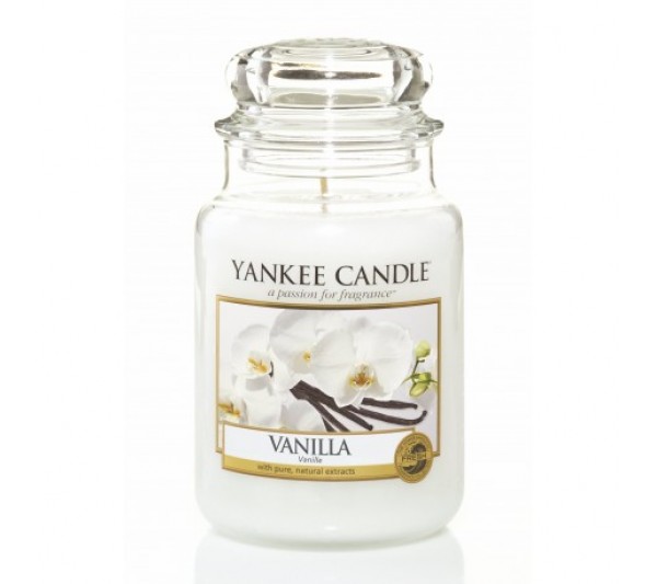 Yankee Candle - Duża Świeca Vanilla   