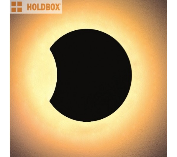 Holdbox - Lampa Ścienna Rodi Moon 8W Black